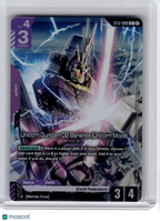 2026 Gundam Card Game—Unicorn Gundam 02 Banshee (Unicorn Mode) #9 ST12—C+ Foil