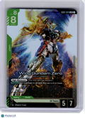 2025 Gundam Card Game—Wing Gundam Zero #24 Newtype Rising—Legendary Rare Foil