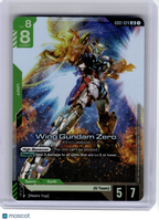 2025 Gundam Card Game—Wing Gundam Zero #24 Newtype Rising—Legendary Rare Foil