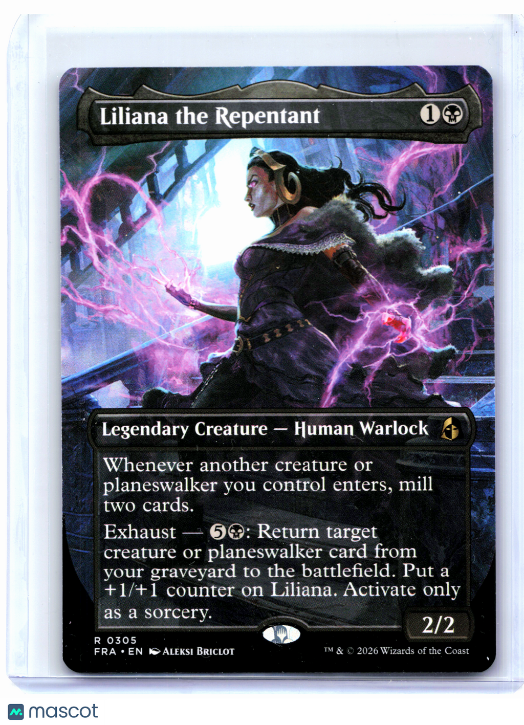 2026 Magic: TG—Liliana the Repentant (Borderless) #0305 FRA—Rare Nonfoil