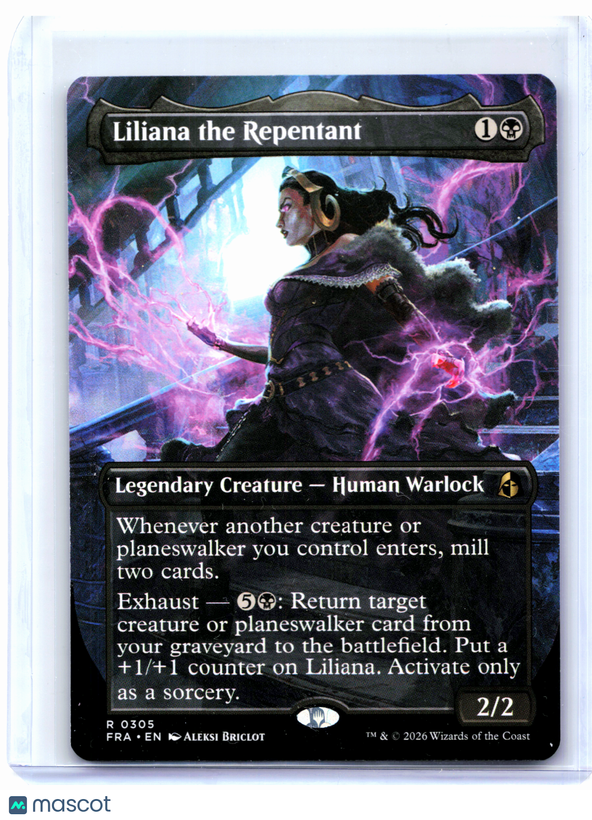 2026 Magic: TG—Liliana the Repentant (Borderless) #0305 FRA—Rare Nonfoil