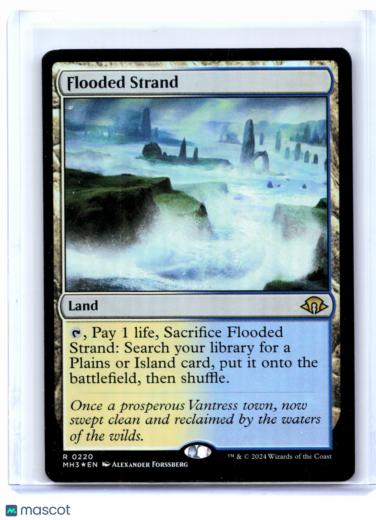 2024 Magic: The Gathering—Flooded Strand #0220 Modern Horizons 3—Rare Foil