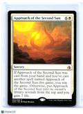 2017 Magic: The Gathering—Approach of the Second Sun #004 Amonkhet—Rare Nonfoil
