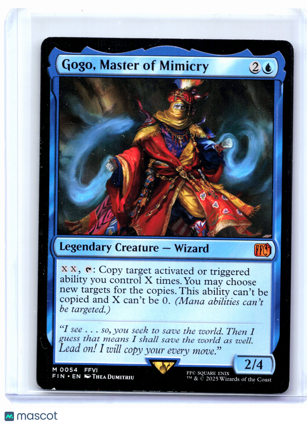 2025 Magic: TG—Gogo, Master of Mimicry #0054 FINAL FANTASY—Mythic Nonfoil