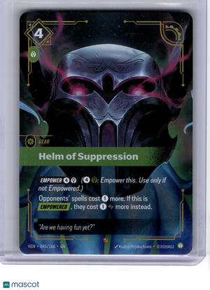 2026 League of Legends—Helm of Suppression #45 Vendetta—Epic Foil