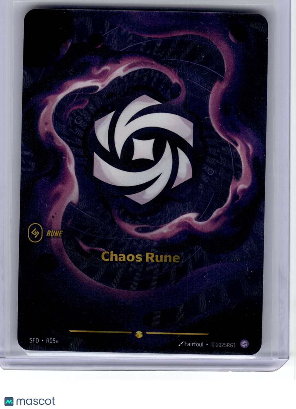 2026 League of Legends—Chaos Rune #R05a Spiritforged—Showcase Foil