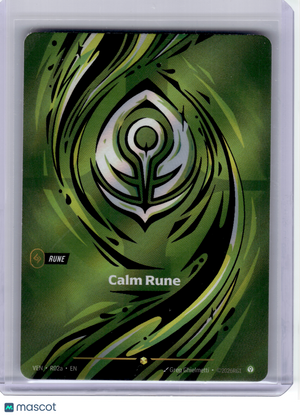 2026 League of Legends—Calm Rune #R02a Vendetta—Showcase Foil