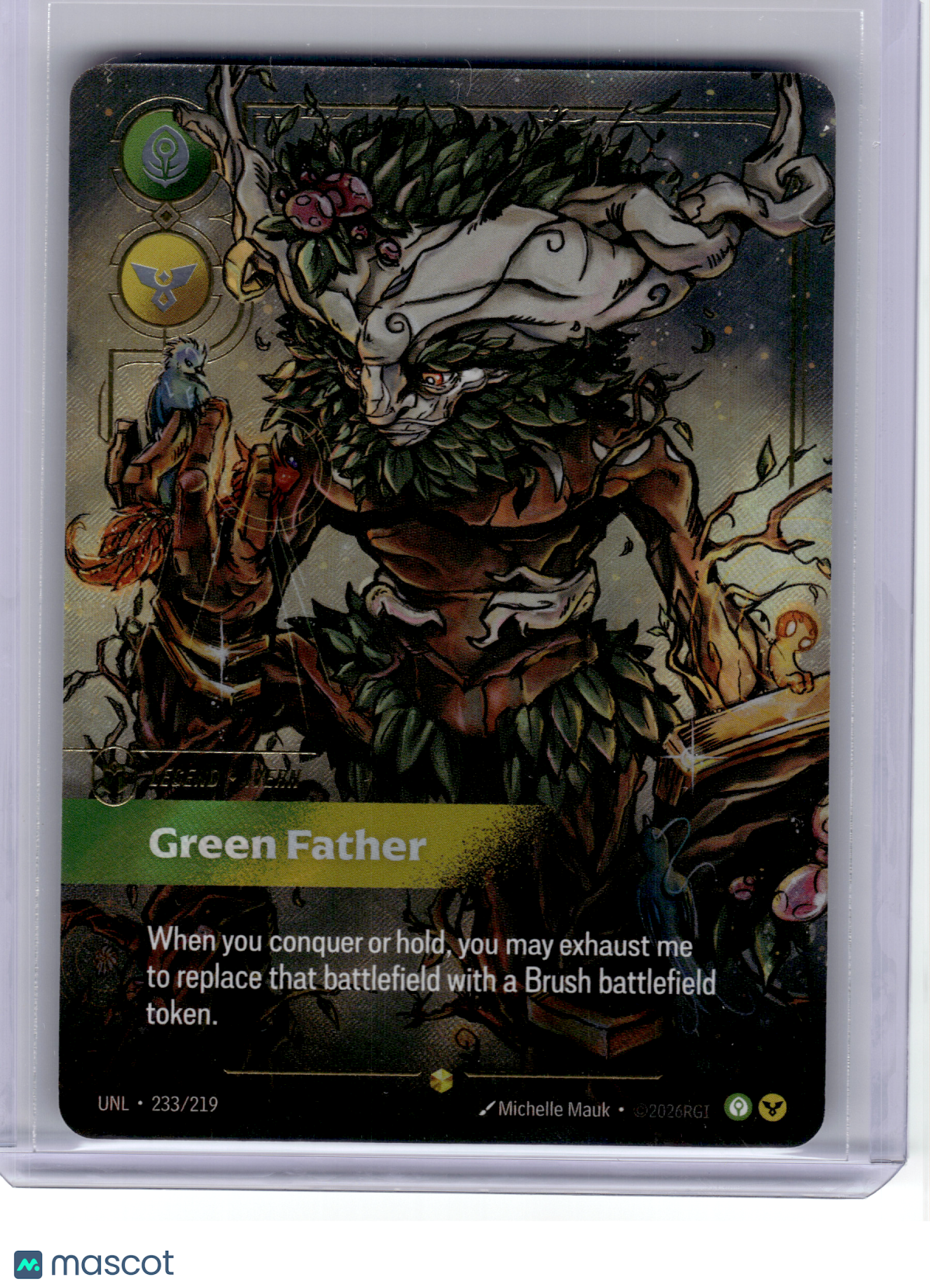 2026 League of Legends—Ivern, Green Father (Overnumbered) #233 UNL—Showcase Foil
