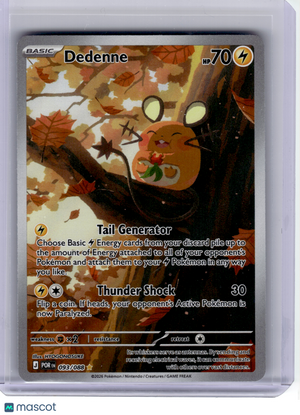 2026 Pokemon—Dedenne #93 Perfect Order—Illustration Rare Holo