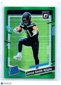 2023 Panini Donruss Optic Football—Jaxon Smith-Njigba #293 Green Hyper Rookie