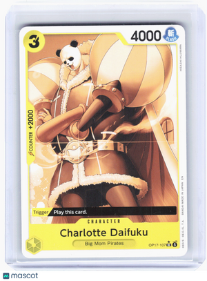 2026 One Piece—Charlotte Daifuku (Pandaman Art) #OP17-107 The World's Strongest
