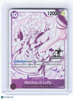 2026 One Piece—Monkey.D.Luffy #P-099 4th Anniversary Treasure Campaign Pack—Foil