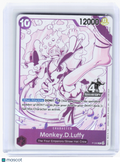 2026 One Piece—Monkey.D.Luffy #P-099 4th Anniversary Treasure Campaign Pack—Foil