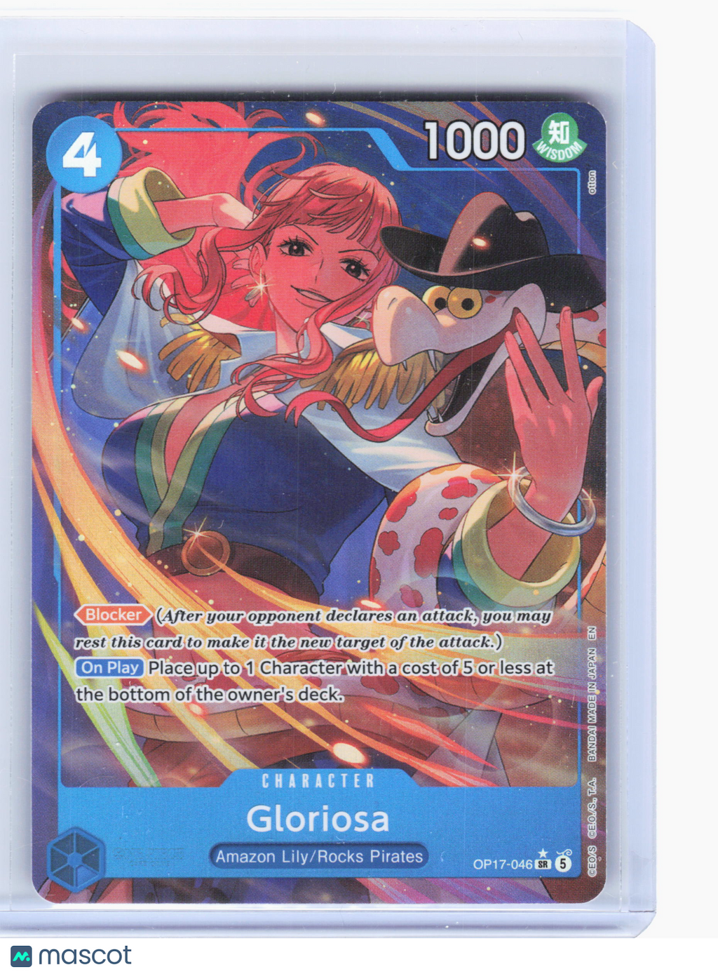 2026 One Piece—Gloriosa (Alt Art) #OP17-046 The World's Strongest Warriors— Foil