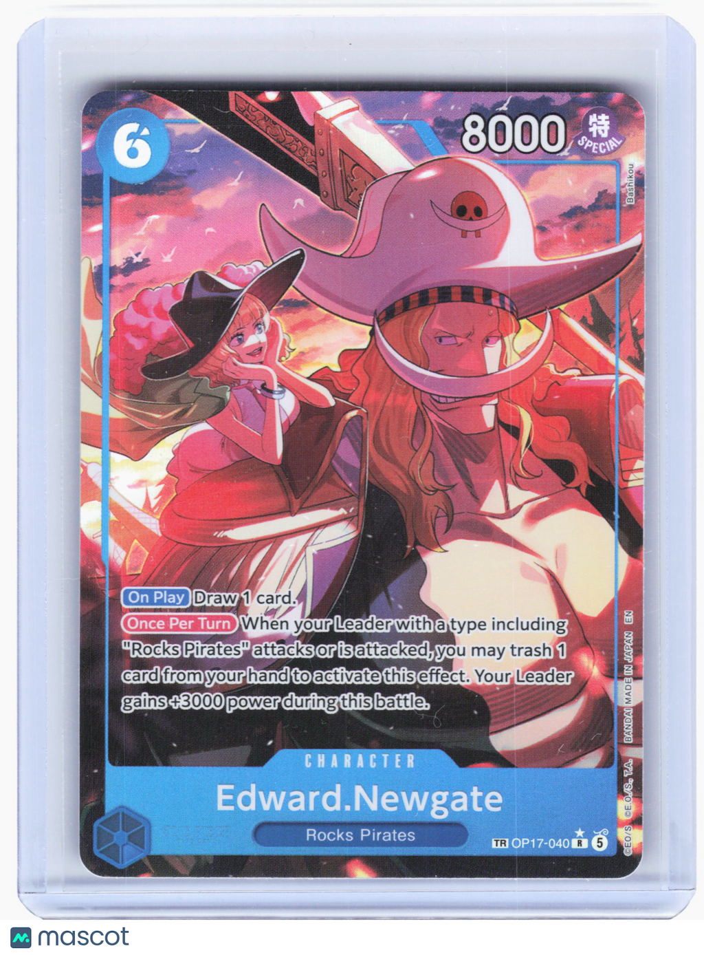 2026 One Piece—Edward.Newgate (Alt Art) #OP17-040 The World's Strongest Warriors