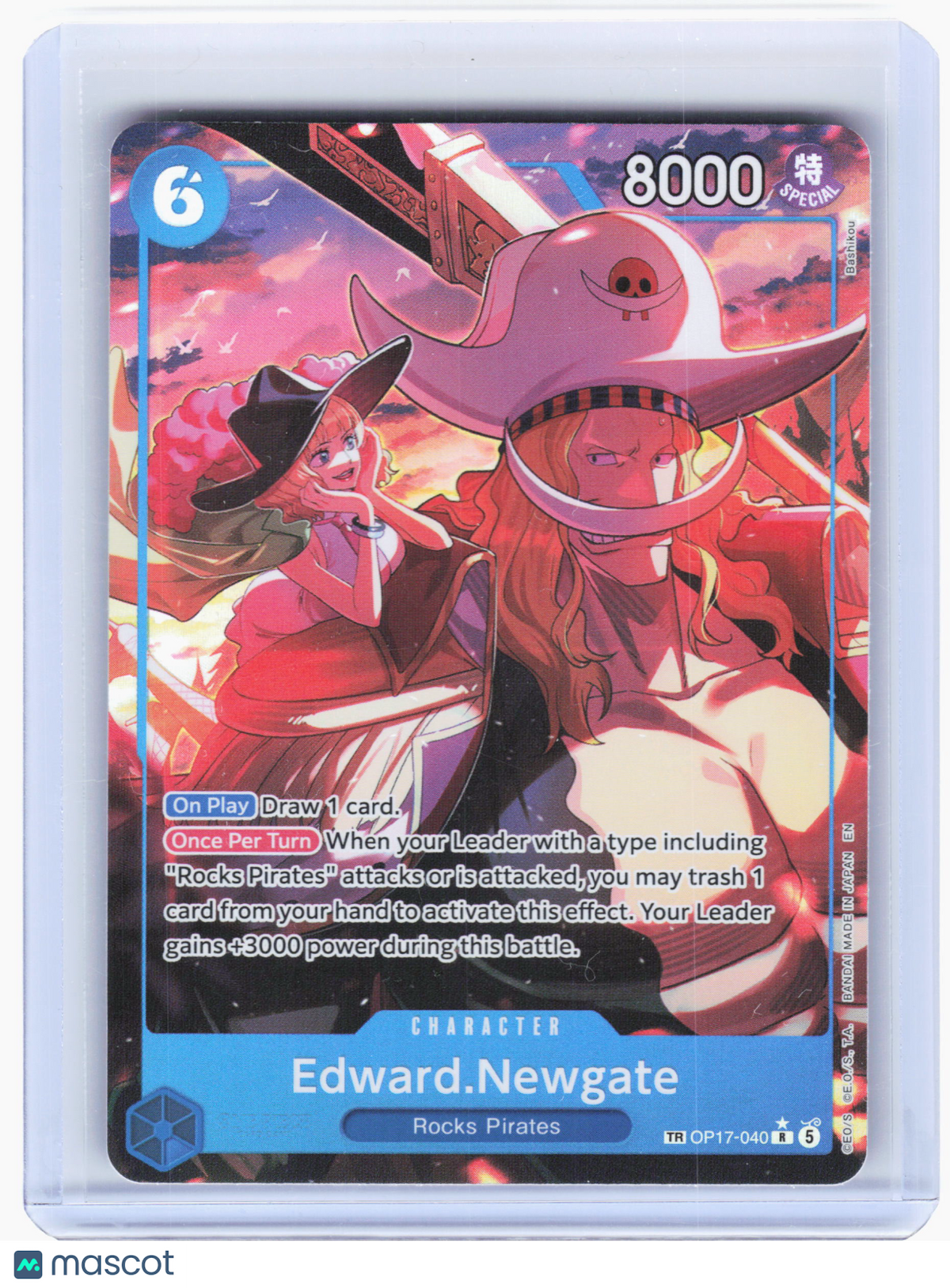 2026 One Piece—Edward.Newgate (Alt Art) #OP17-040 The World's Strongest Warriors
