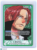 2026 One Piece—Shanks (Alt Art) #OP17-020 The World's Strongest Warriors—Leader