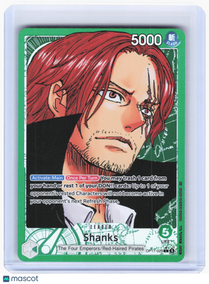 2026 One Piece—Shanks (Alt Art) #OP17-020 The World's Strongest Warriors—Leader