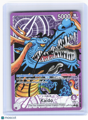 2026 One Piece—Kaido (Alt Art) #OP17-058 The World's Strongest Warriors—Leader