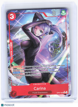 2024 One Piece—Carina (Parallel) #OP07-005 500 Years in the Future—Rare Foil