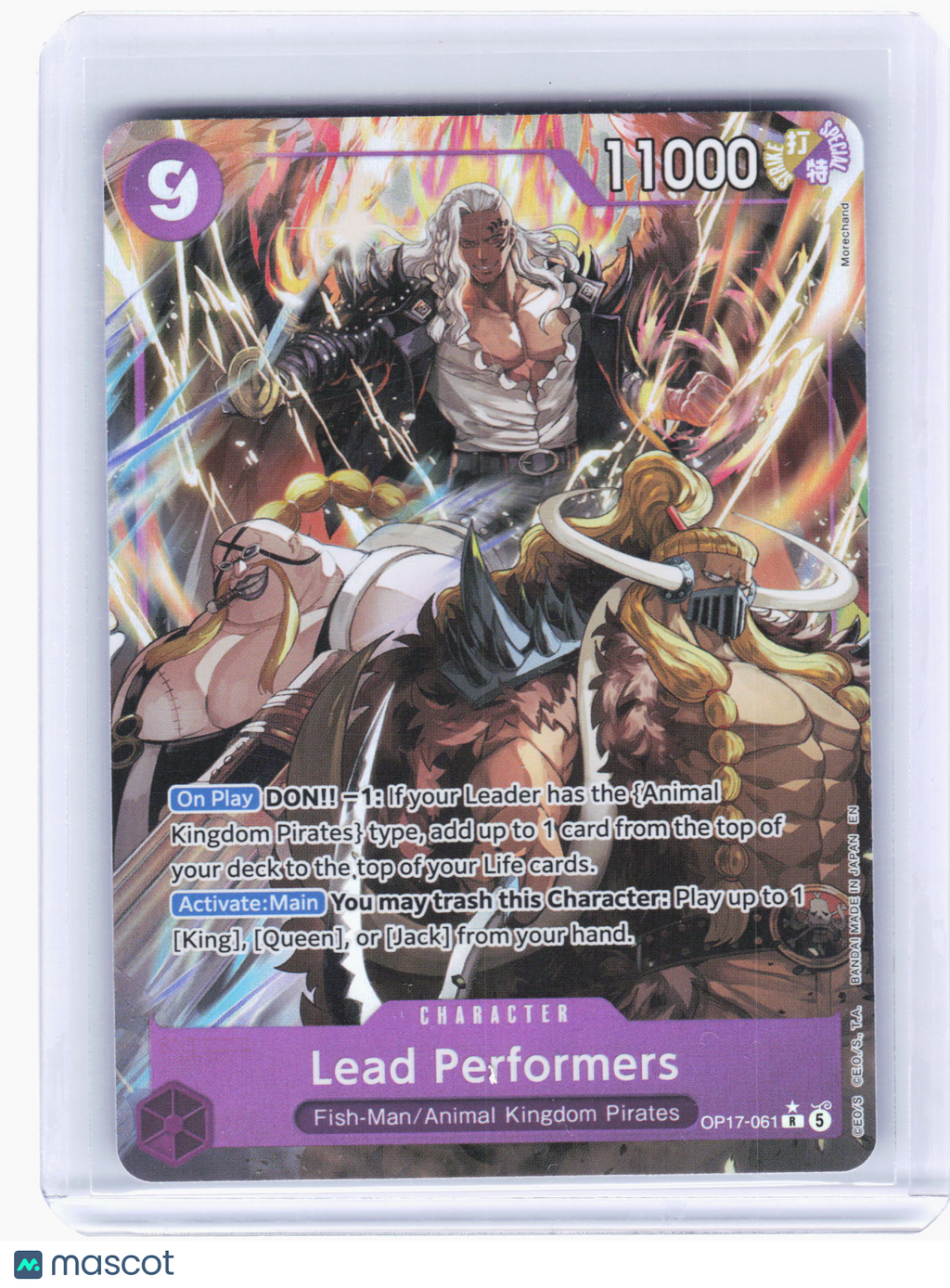One Piece—Lead Performers (Alt Art) #OP17-0641 The World's Strongest Warriors