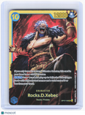 One Piece—Rocks.D.Xebec #OP17-118 The World's Strongest Warriors—Secret Rare