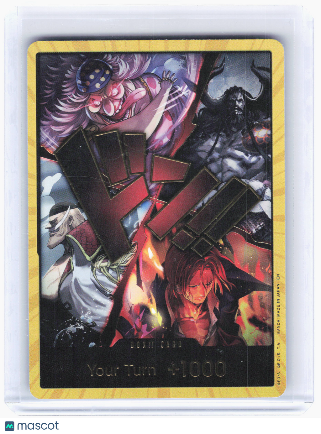 One Piece—Don!! (The Four Emperors) (AltArt) The World's Strongest Warriors—Gold