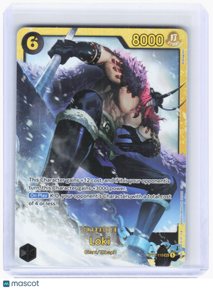 2026 One Piece—Loki #OP17-119 The World's Strongest Warriors—Secret Rare Foil