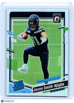 2023 Donruss Optic Football—Jaxon Smith-Njigba #293 Holo Rookie RC Seahawks