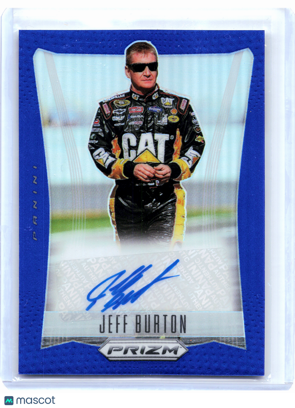 2024 Panini Prizm Racing NASCAR—Jeff Burton #TS-JBN Blue Auto 15/49