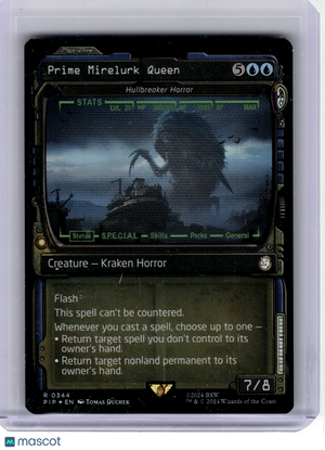 2024 MagicTG—Prime Mirelurk Queen Hullbreaker Horror (Showcase) #344 PIP—R Foil