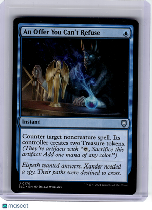 2024 MagicTG—An Offer You Can't Refuse #170 Commander: Bloomburrow—U Non-Foil