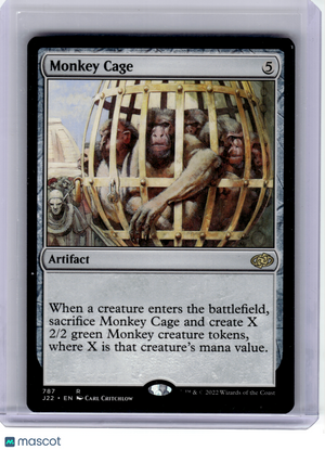 2022 MagicTG—Monkey Cage #787 Jumpstart—Rare Non-Foil