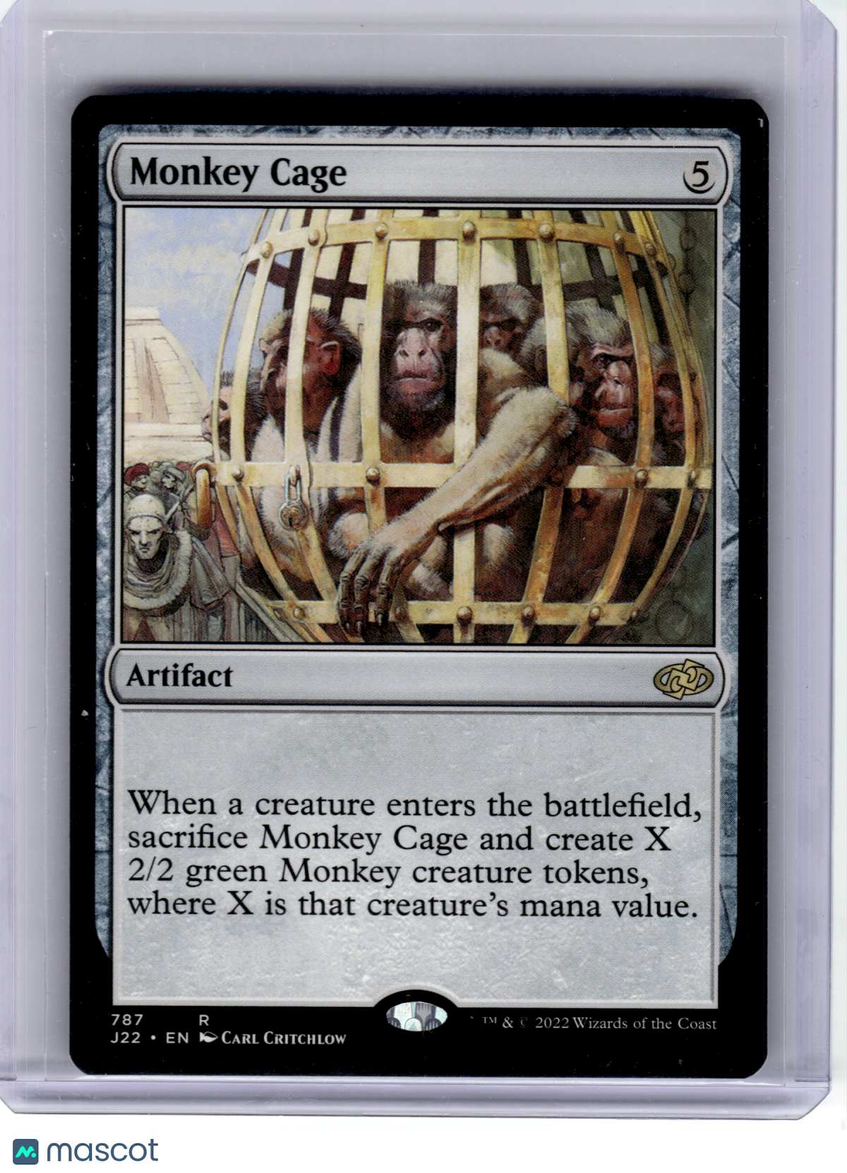 2022 MagicTG—Monkey Cage #787 Jumpstart—Rare Non-Foil