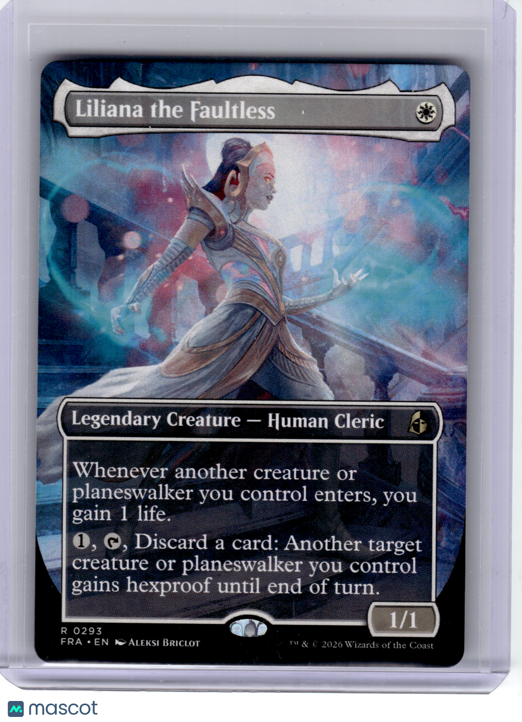 2026 MagicTG—Liliana the Faultless (Borderless) #293 Reality Fracture—R Non-Foil