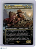 2023 MagicTG—Ellie and Alan, Paleontologists (Borderless) #10 REX—Rare Non-Foil