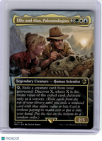 2023 MagicTG—Ellie and Alan, Paleontologists (Borderless) #10 REX—Rare Non-Foil