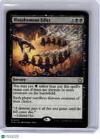 2024 MagicTG—Blasphemous Edict #57 Foundations—Rare Non-Foil