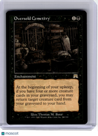 2002 MagicTG—Oversold Cemetery #160 Onslaught—Rare Non-Foil [Lightly Played]
