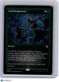 2023 MagicTG—Arachnogenesis #553 Commander Masters—Rare Foil Etched
