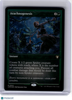 2023 MagicTG—Arachnogenesis #553 Commander Masters—Rare Foil Etched