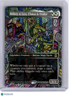 2026 MagicTG—Mikey & Leo, Chaos & Order (Borderless) #200 TMT—Rare Non-Foil