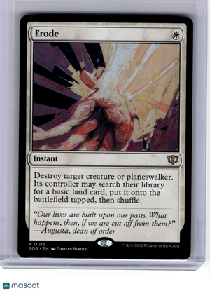 2026 MagicTG—Erode #15 Secrets of Strixhaven—Rare Non-Foil