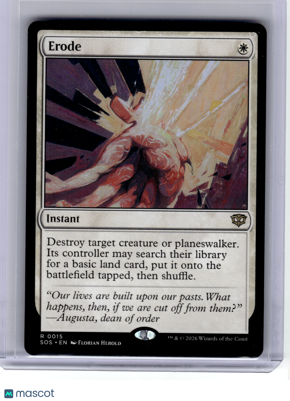2026 MagicTG—Erode #15 Secrets of Strixhaven—Rare Non-Foil