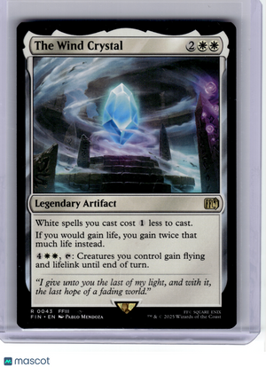 2025 MagicTG—The Wind Crystal #43 FINAL FANTASY—Rare Non-Foil