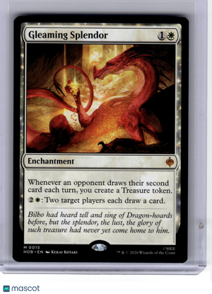 2026 MagicTG—Gleaming Splendor #15 The Hobbit—Mythic Non-Foil