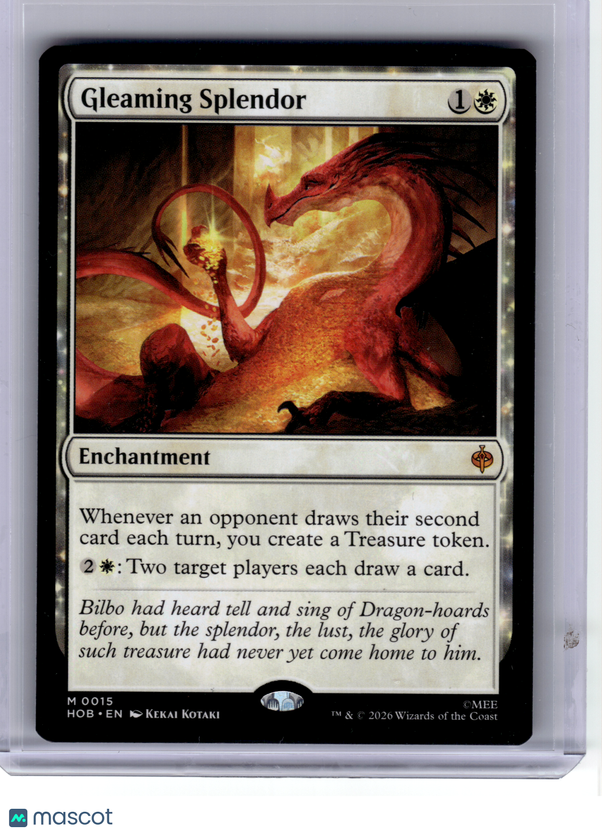 2026 MagicTG—Gleaming Splendor #15 The Hobbit—Mythic Non-Foil