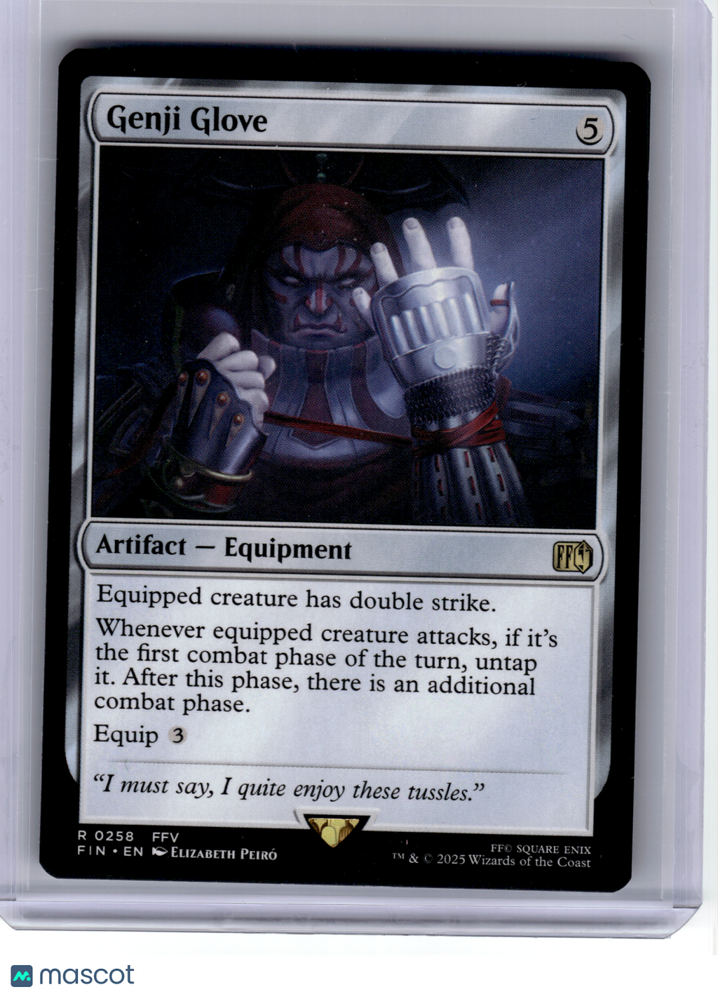 2025 MagicTG—Genji Glove #258 FINAL FANTASY—Rare Non-Foil