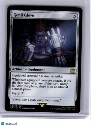 2025 MagicTG—Genji Glove #258 FINAL FANTASY—Rare Non-Foil