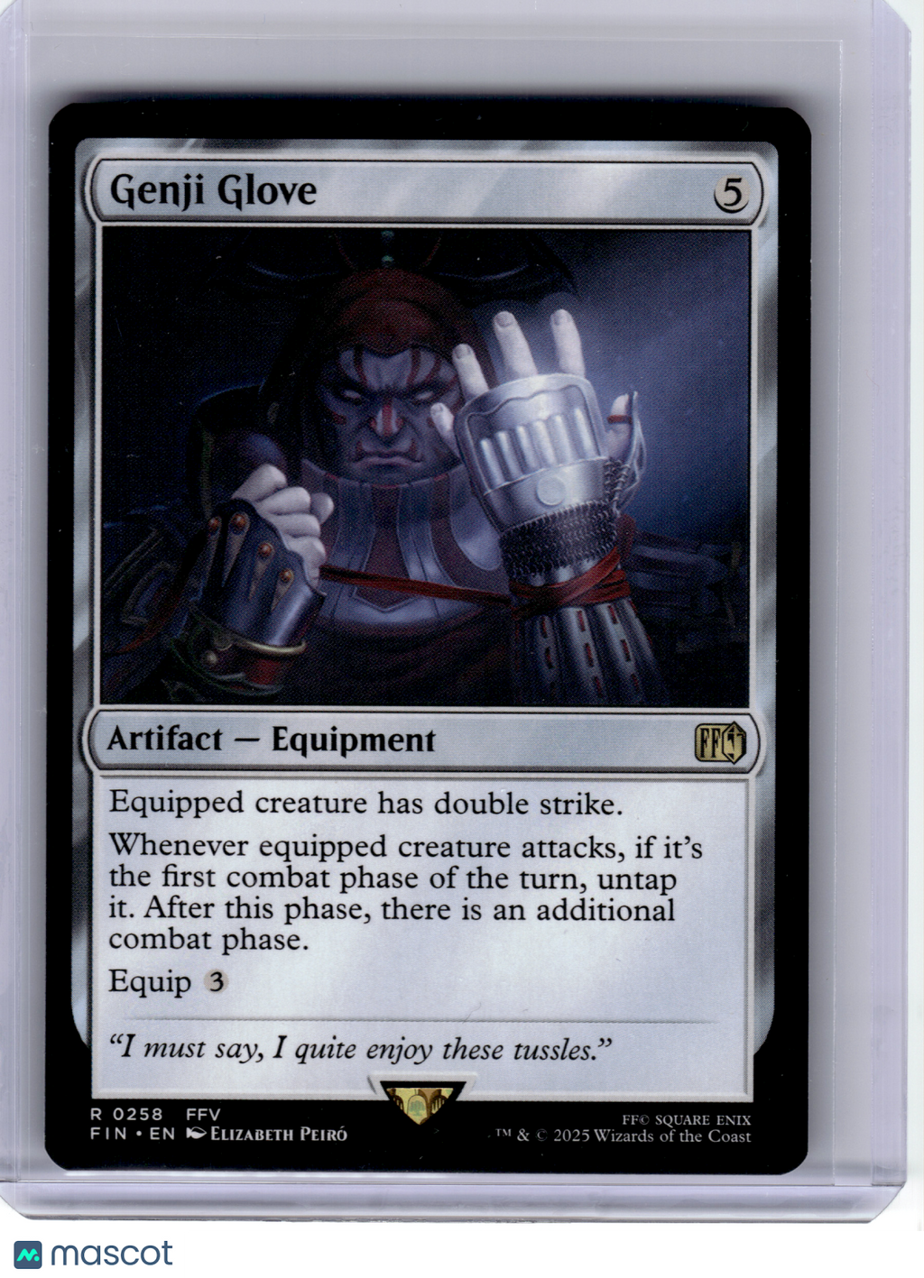2025 MagicTG—Genji Glove #258 FINAL FANTASY—Rare Non-Foil